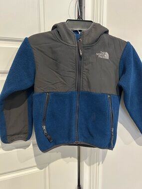 Used The North Face Blue Fleece Toddler Jacket